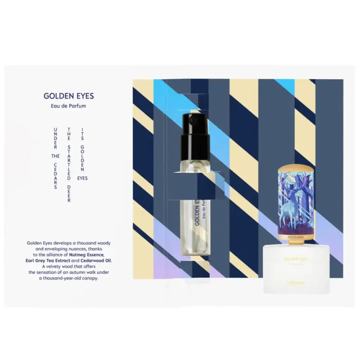 Floraïku Paris | GOLDEN EYES - Sample (100% off)
