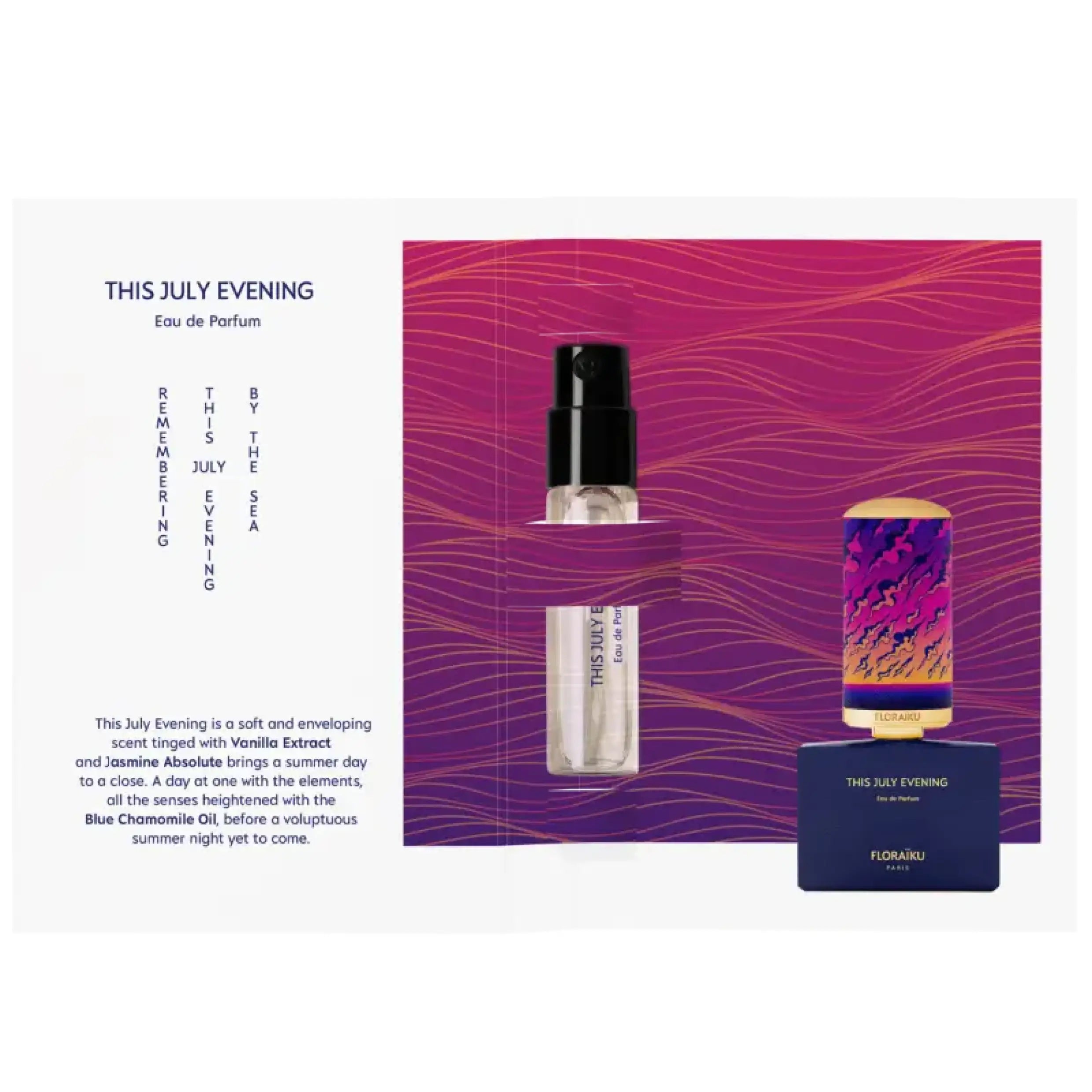 floraiku.com | THIS JULY EVENING - Sample 1.5mL - Eau de