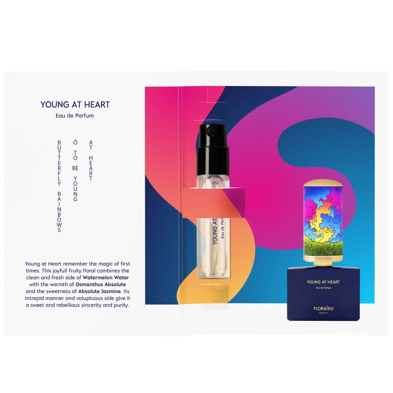 floraiku.com | YOUNG AT HEART - Sample 1.5mL - Eau de Parfum