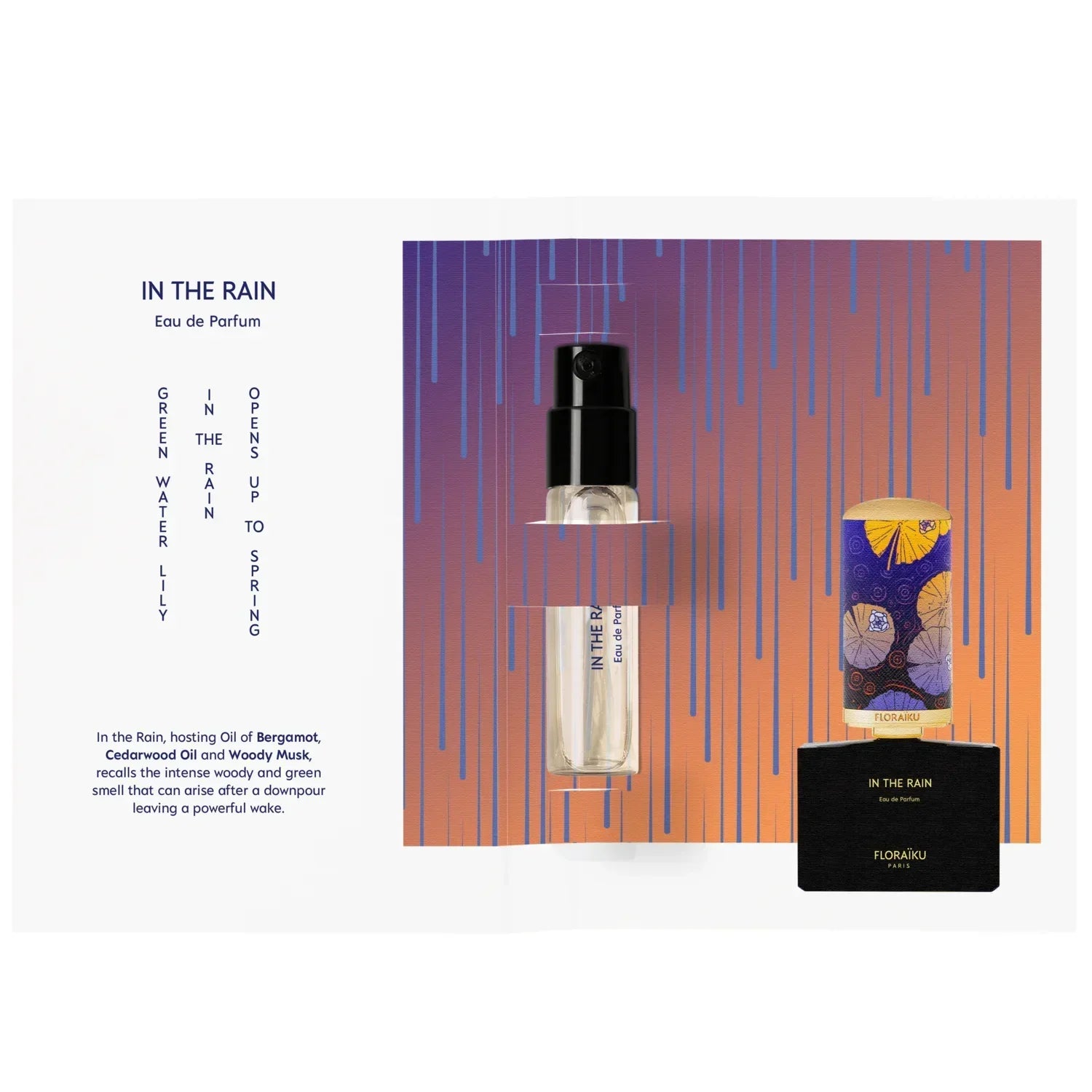 floraiku.com | IN THE RAIN - Sample 1.5mL - Eau de Parfum