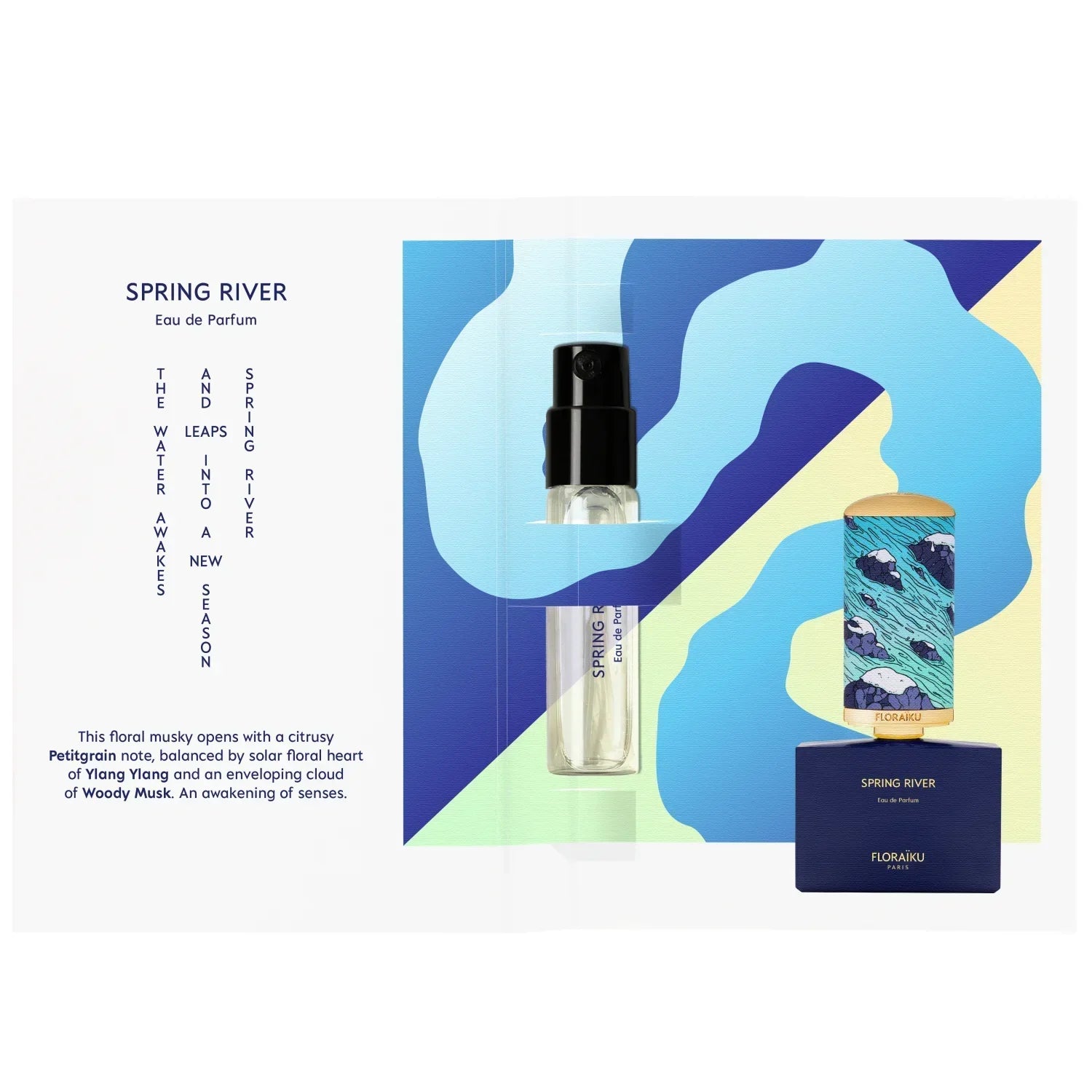 Floraïku Paris | SPRING RIVER - Sample - Eau de Parfum